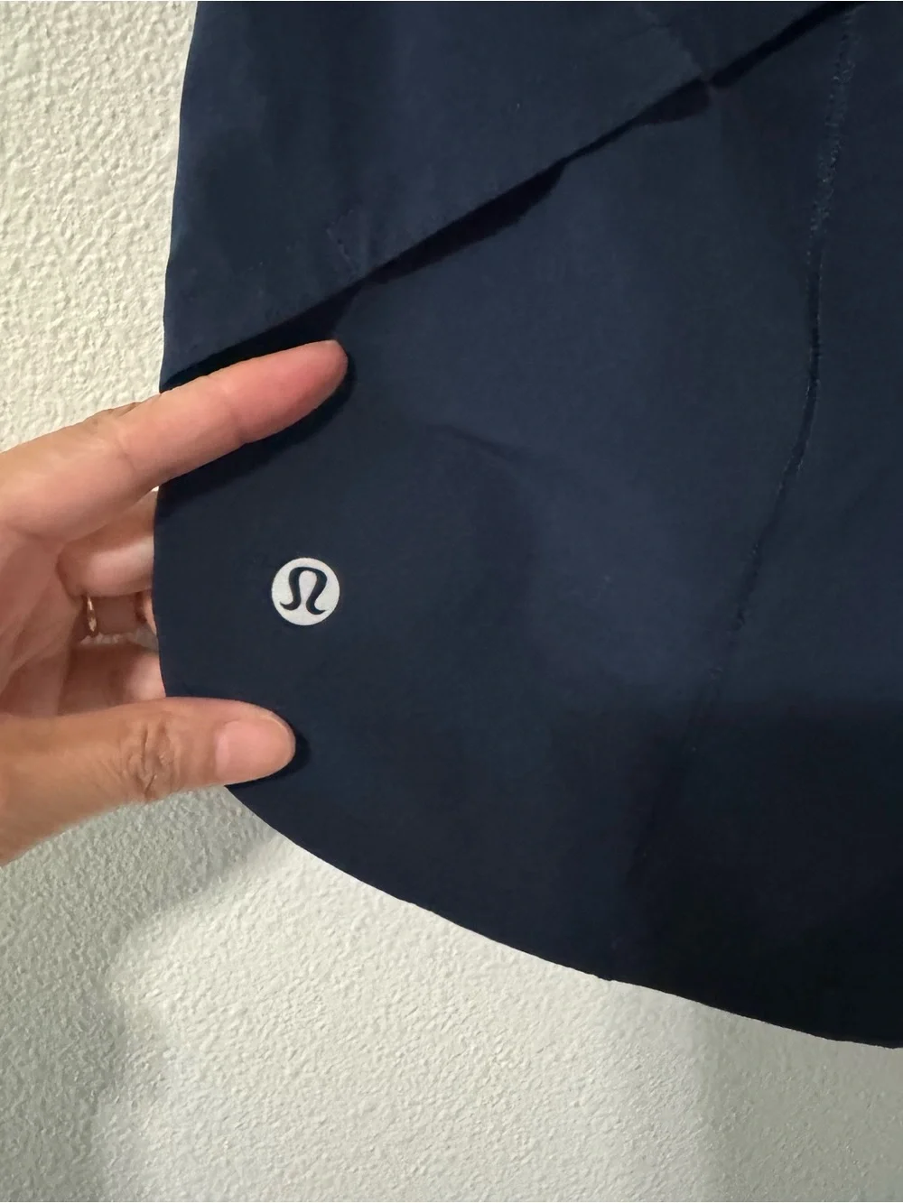 Lululemon Speed Up Short Long 4" Lined True Navy Mid Rise Workout Gym-10 - Picture 4 of 6